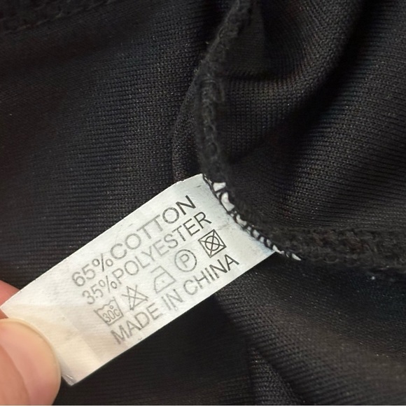 L'VOW Women Black Sheer Puff Long Sleeve Body Con Mini Dress XXL - Picture 8 of 9